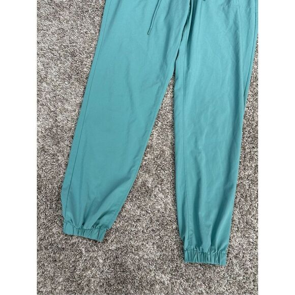 Aritzia TNA Speed Jogger Athletic Drawstring Tapered Leg Pull on Teal Blue Sz M - Picture 10 of 10